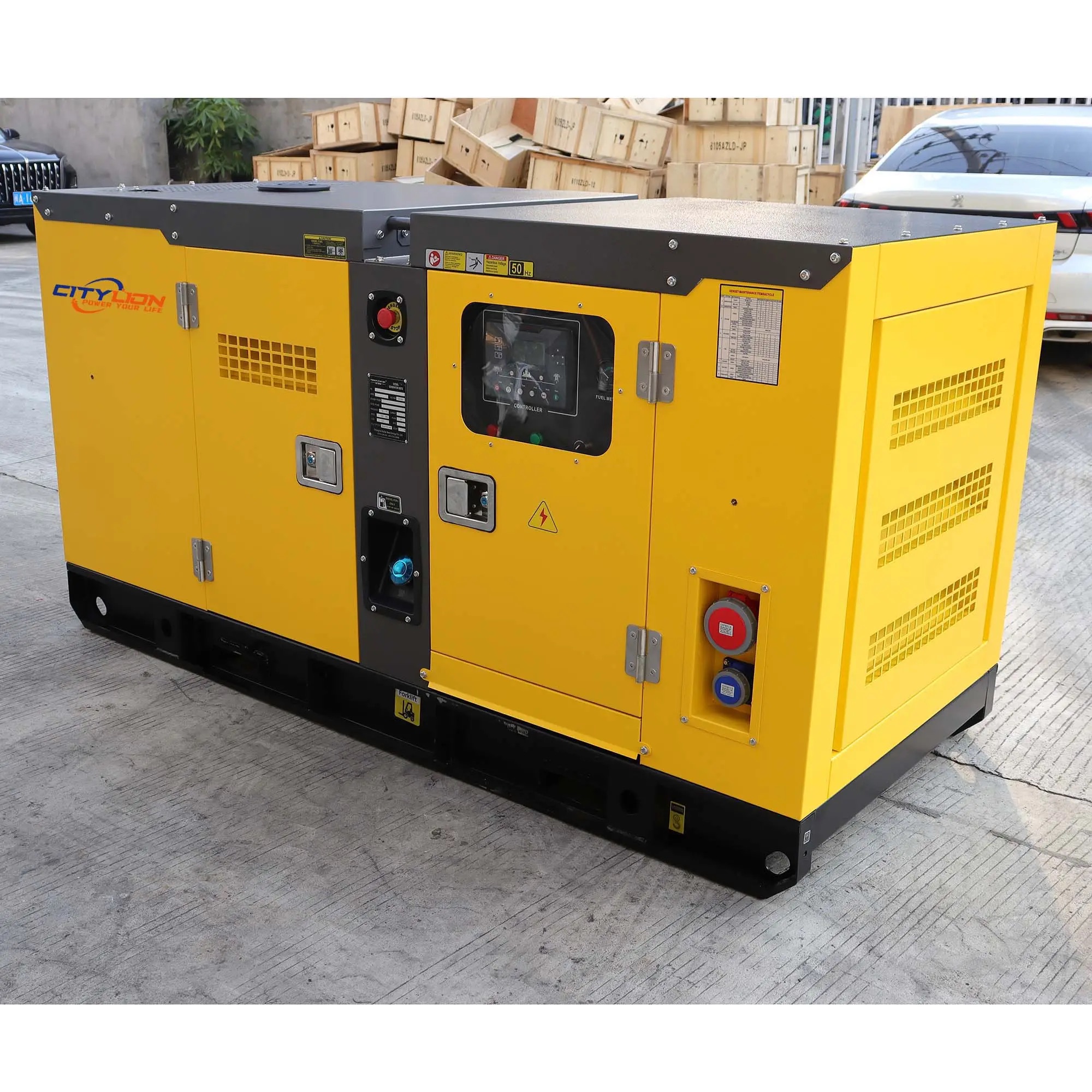 High Standard Silent Power Generator 3 Phase 50KW Diesel Generator 10KW 12KW 15KW 20KW 30KW 6 Cylinder Genset