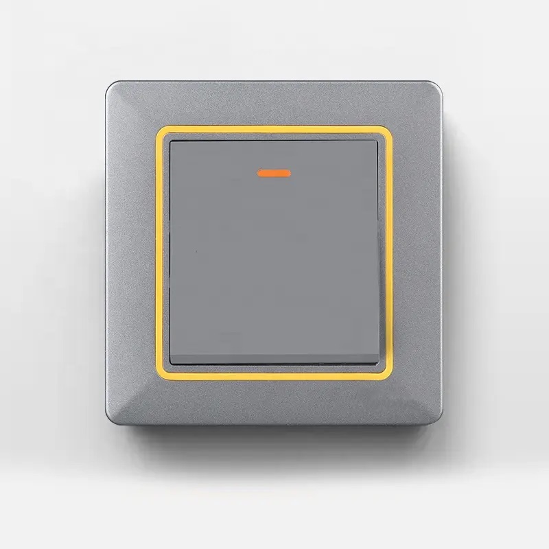 Commercial Electrical Wall Button Switch One Gang Two Way Wall Switches Household Electrical Wall Switch Button