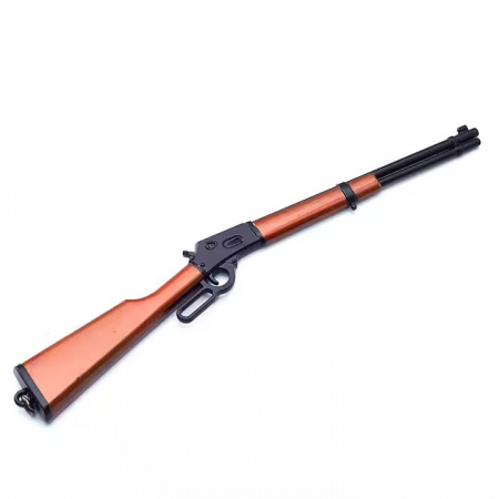 Toy Gun Model Handicraft Decorations Zinc Alloy Key Chain WIN94 Shotgun Keyrings 22cm 97g