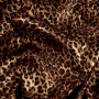 Factory price free sample charmeuse satin-fabrics Custom leopard print polyester silk satin fabric for nightdress