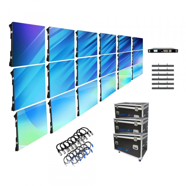 SRYLED Turnkey Solution Indoor Outdoor P2.9 P3.91 Full Color Led Display Screen 3840Hz Rental Led Video Wall