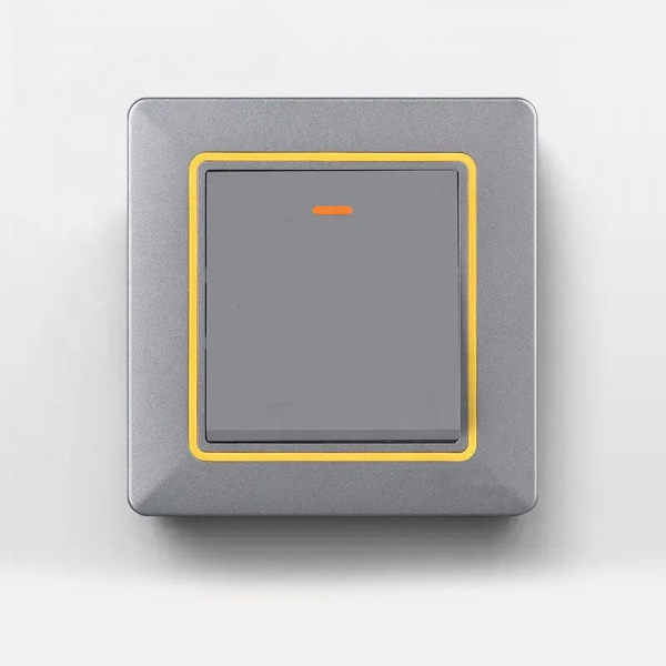 Commercial Electrical Wall Button Switch One Gang Two Way Wall Switches Household Electrical Wall Switch Button