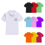 Cotton baby boys polo shirt fashion kids clothing plain children polo t shirt wholesale